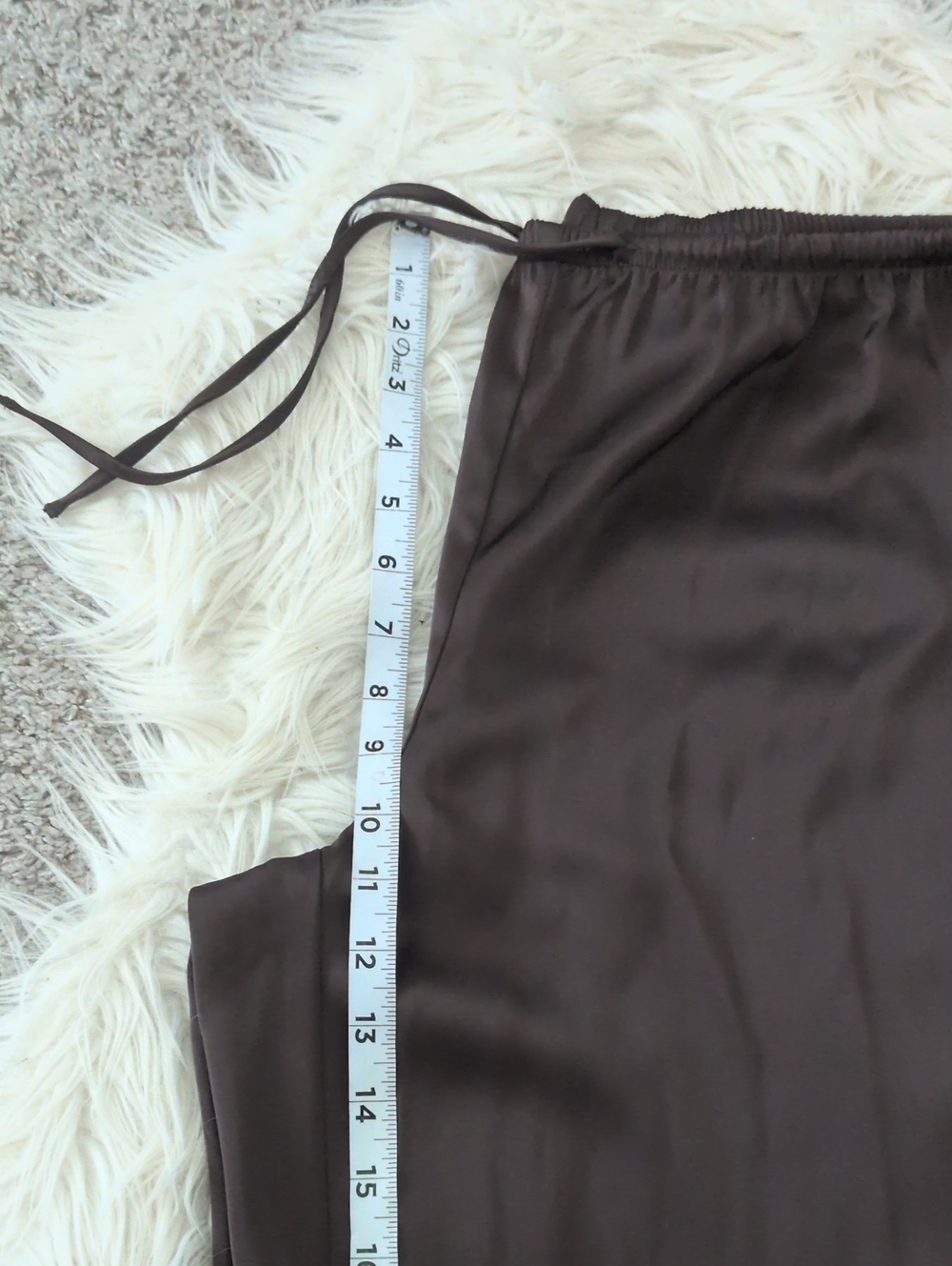 Revolve Song of Style Drawstring Satin Pants - Picture 5 of 8